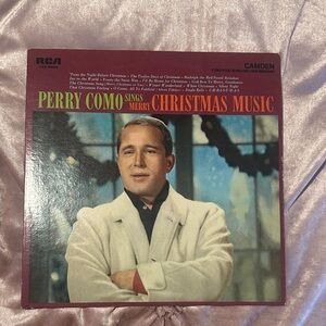 Perry Como Sings Merry Christmas Music Vinyl